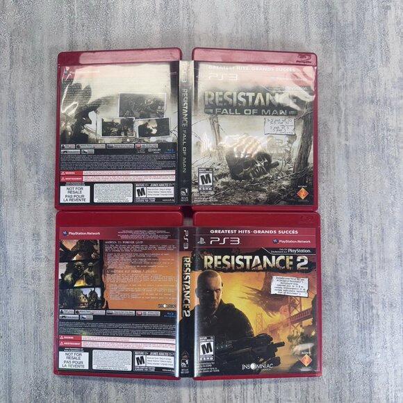 Resistance Dual Pack (PS3 PlayStation 3) CIB Great Condition! W/Slip Cover & DLC - Picture 6 of 10